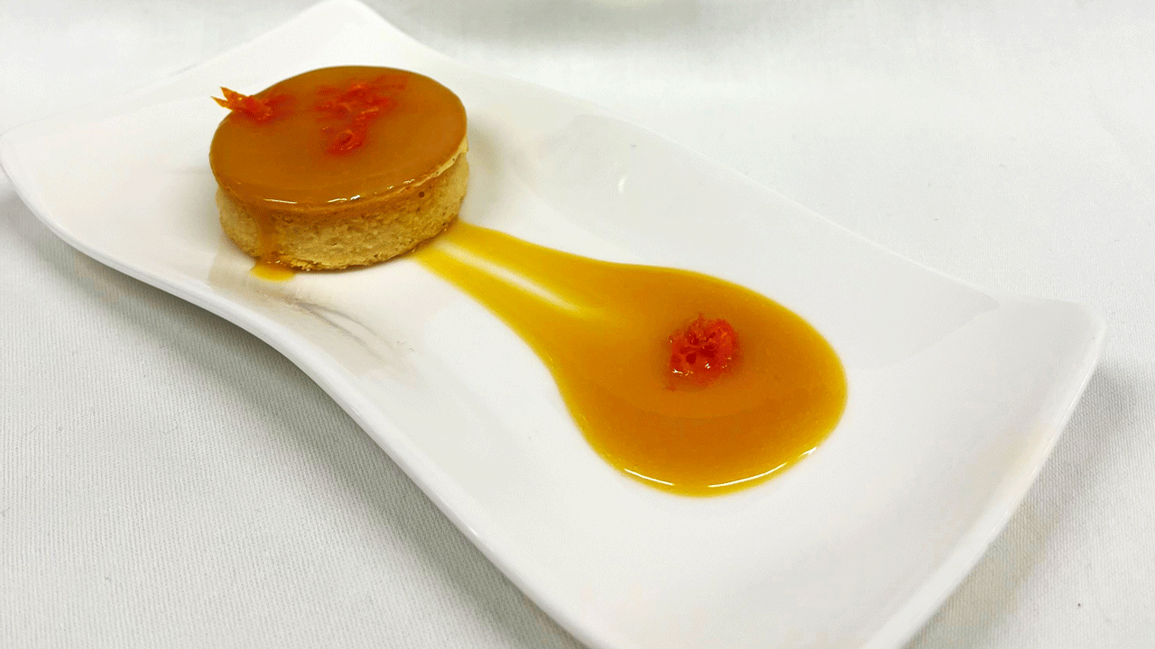 Quarktörtchen des Restaurants the flow