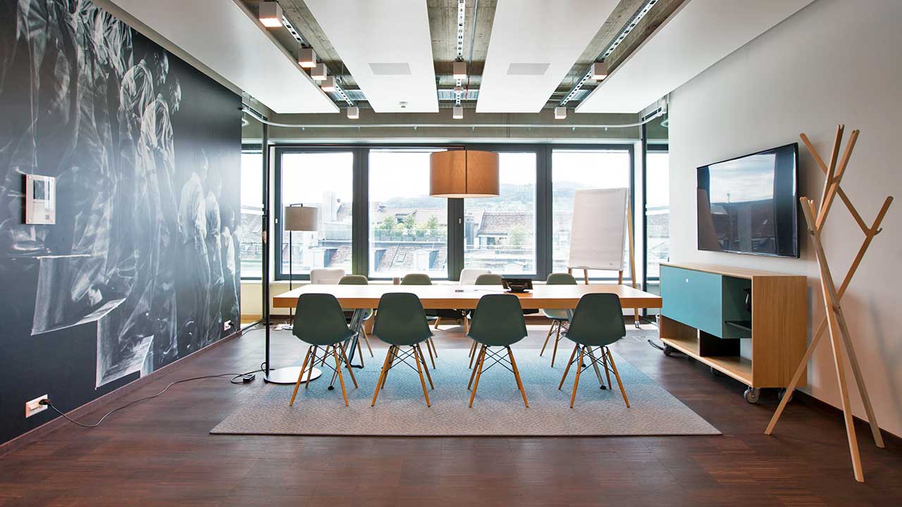 Meetingraum Sitzungszimmer Grösse S 6.24 Welle7 Workspace