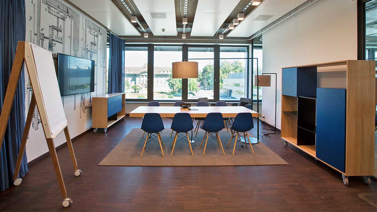 Meetingraum Sitzungszimmer Grösse L 7.14 Welle7 Workspace