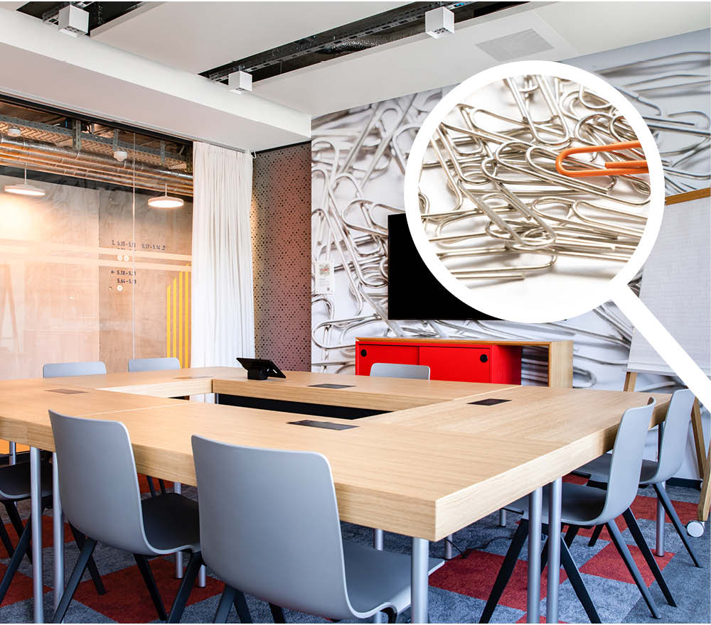 Sitzungsraum Büroklammer